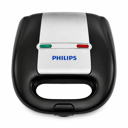 Philips PH-502 Sandwich Maker – 4-Slice Non-Stick Sandwich Toaster