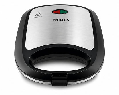 Philips 750W 4-Slice Sandwich Maker – Non-Stick Electric Sandwich Toaster