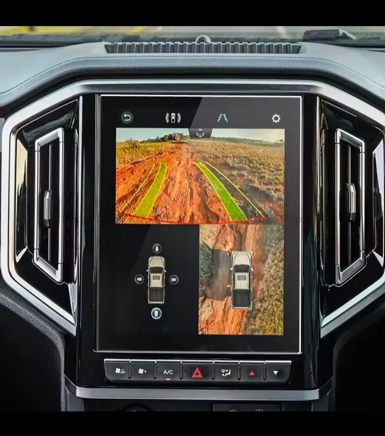 Jac T9 Infotainment Screen Tempered Glass Protector (2-Piece)