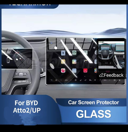 Byd Atto 2 Infotainment Screen Tempered Glass Protector (2-Piece)