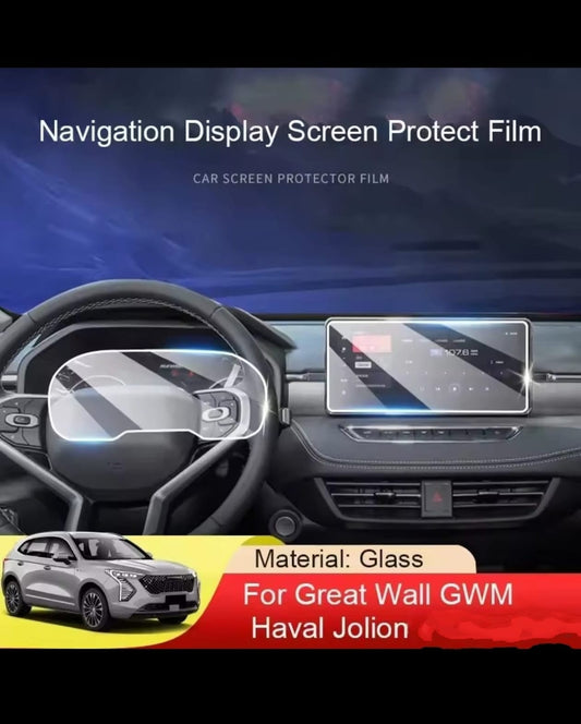 Haval Jolion Infotainment Screen Tempered Glass Protector (2-Piece)
