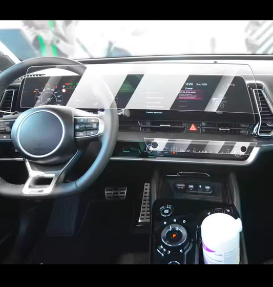 Kia Sportage L Infotainment Screen Tempered Glass Protector (1-Piece)