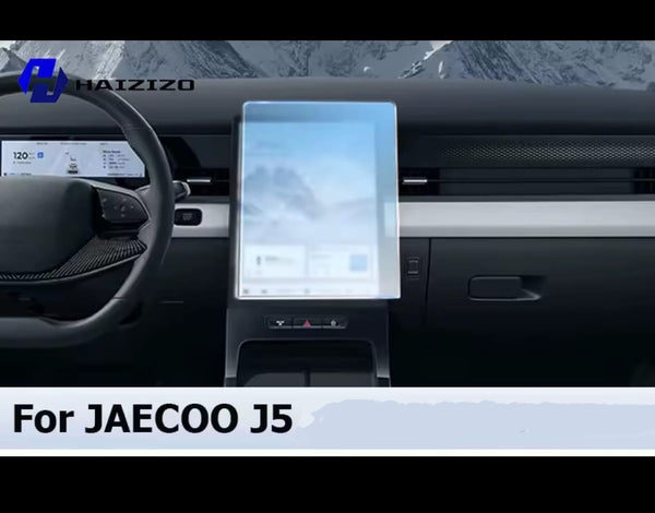 Jaecoo J5 Infotainment Screen Tempered Glass Protector (2-Piece)