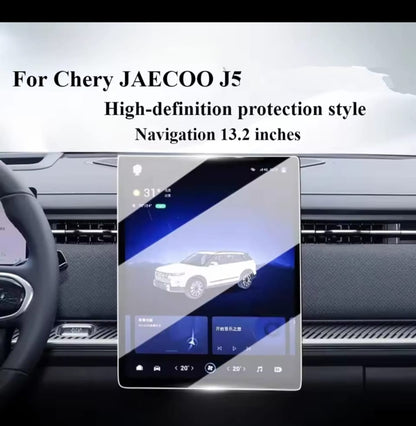 Jaecoo J5 Infotainment Screen Tempered Glass Protector (2-Piece)
