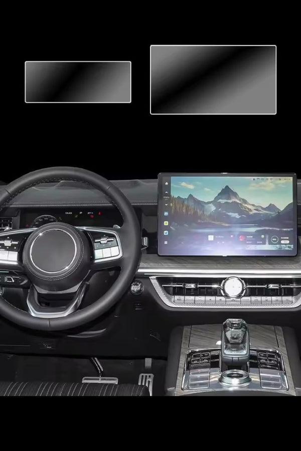 Tank 500 Infotainment Screen Tempered Glass Protector (3-Piece)