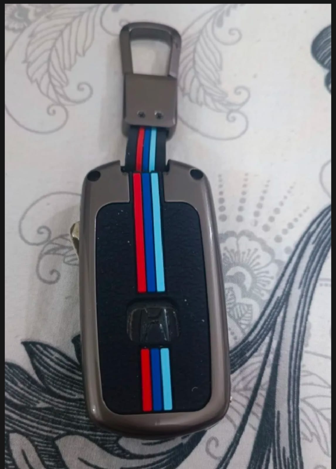 Honda Civic Rebirth 2012-2016 New Premium Zinc Alloy Smart Car Key Cover with Leather Keychain (Copy) (Copy)