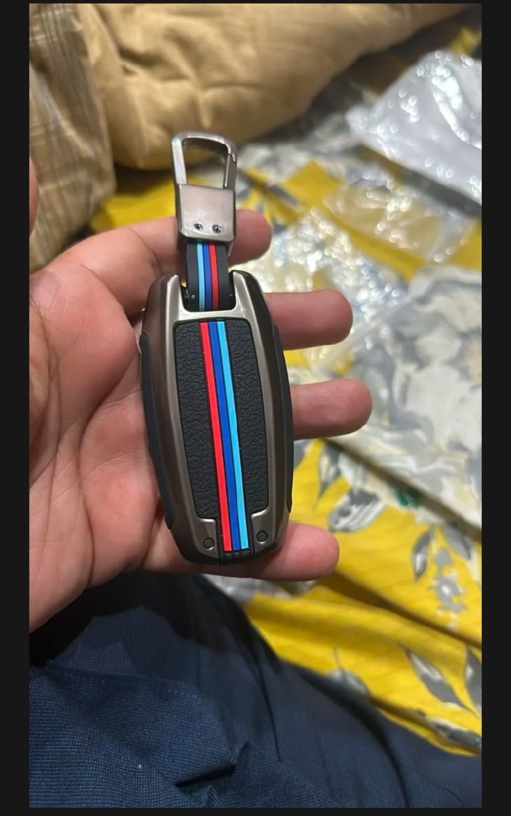 Haval H6 Premium Zinc Alloy Smart Car Key Cover with Leather Keychain (Copy) (Copy)