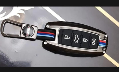 Haval H6 Premium Zinc Alloy Smart Car Key Cover with Leather Keychain (Copy) (Copy)