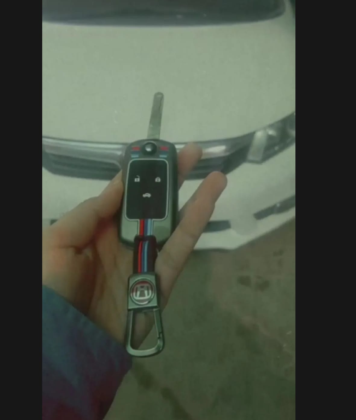 Honda Civic Rebirth 2012-2016 New Premium Zinc Alloy Smart Car Key Cover with Leather Keychain (Copy) (Copy) (Copy)