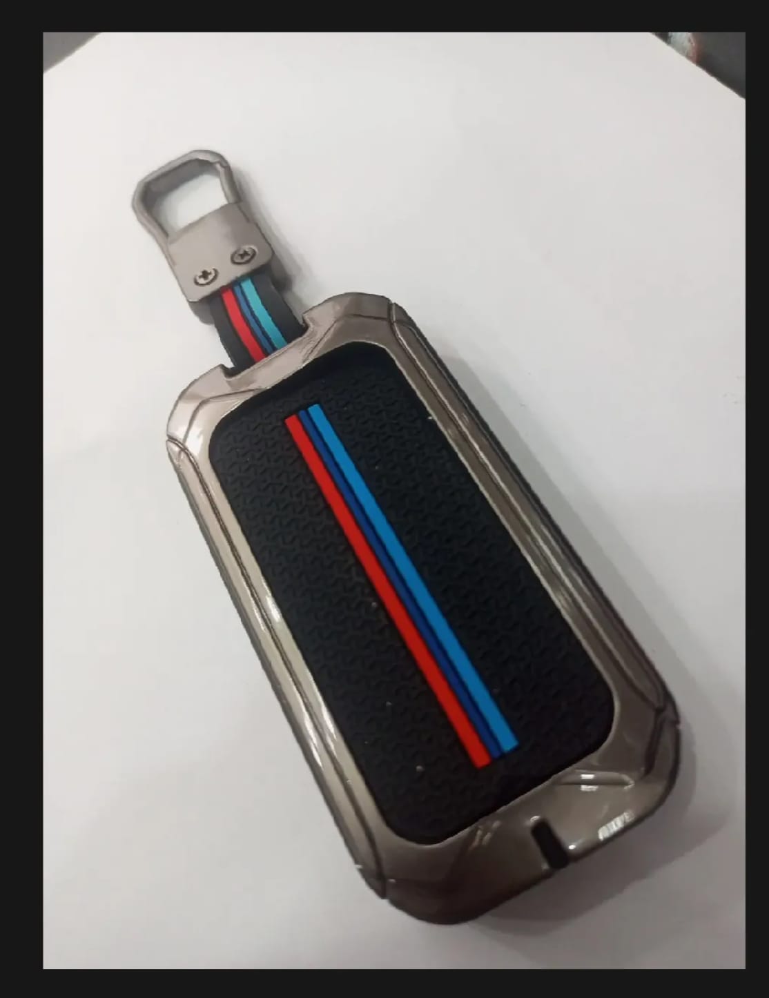 Jaecoo J5 Premium Zinc Alloy Smart Car Key Cover with Leather Keychain