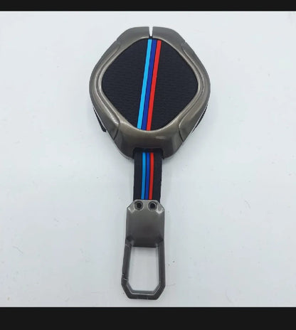 Jetour Dashing Premium Zinc Alloy Smart Car Key Cover with Leather Keychain