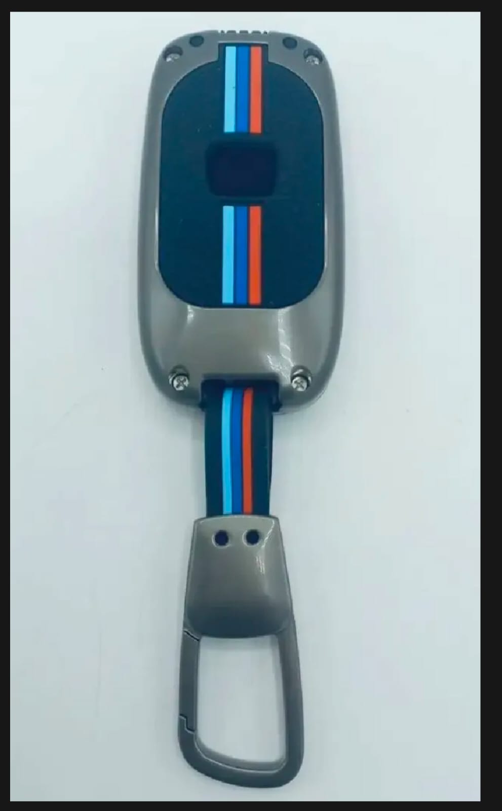 Honda Civic Turbo RS New Premium Zinc Alloy Smart Car Key Cover with Leather Keychain