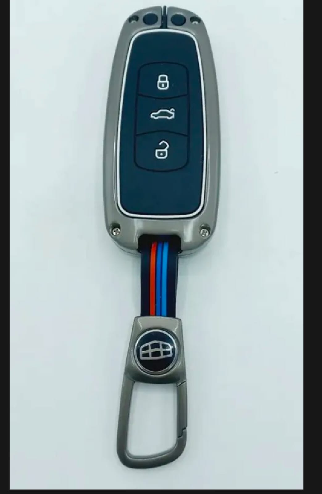 Proton X70 Plus Premium Zinc Alloy Smart Car Key Cover with Leather Keychain (Copy)