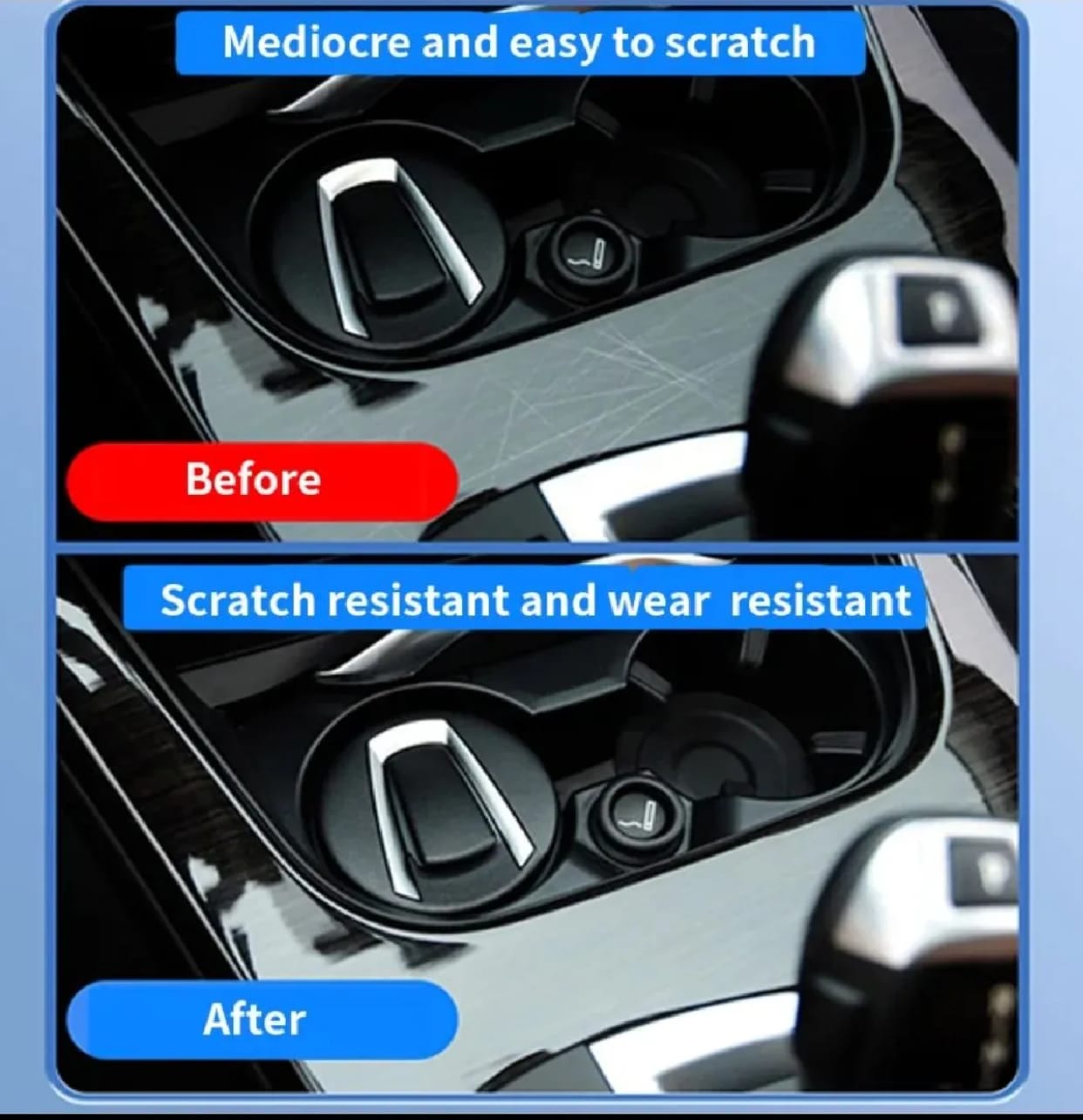 Audi A6 Premium TPU Interior PPF Protective Film – Scratch Resistant, Waterproof & Transparent