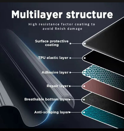 Audi A6 Premium TPU Interior PPF Protective Film – Scratch Resistant, Waterproof & Transparent