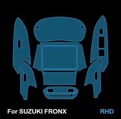 Suzuki Fronx Premium TPU Interior PPF Protective Film – Scratch Resistant, Waterproof & Transparent