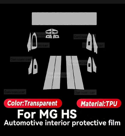 Mg Hs Hybrid Premium TPU Interior PPF Protective Film – Scratch Resistant, Waterproof & Transparent