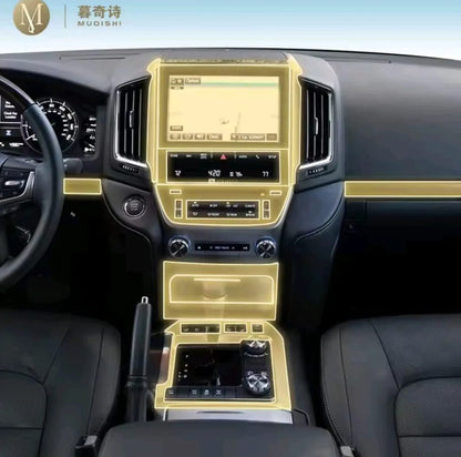 Toyota Land Cruiser LC200 V8 Premium TPU Interior PPF Protective Film – Scratch Resistant, Waterproof & Transparent