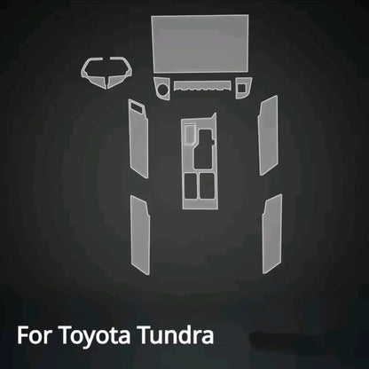 Toyota Tundra Premium TPU Interior PPF Protective Film – Scratch Resistant, Waterproof & Transparent