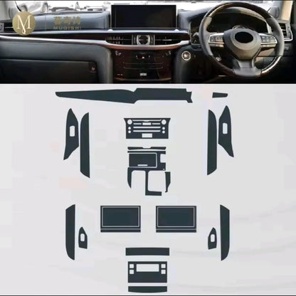 Lexus LX570 Premium TPU Interior PPF Protective Film – Scratch Resistant, Waterproof & Transparent