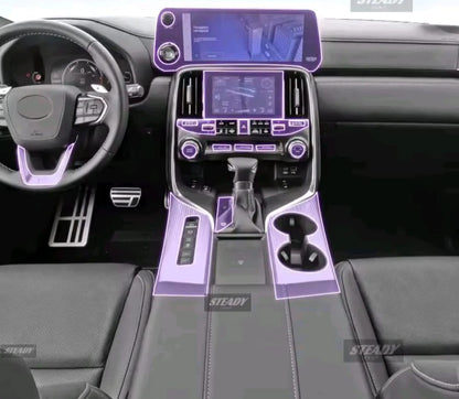 Lexus LX 600 Premium TPU Interior PPF Protective Film – Scratch Resistant, Waterproof & Transparent