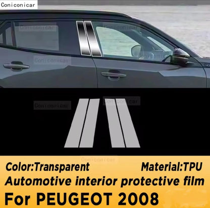 Peugeot 2008 Premium TPU Interior PPF Protective Film – Scratch Resistant, Waterproof & Transparent