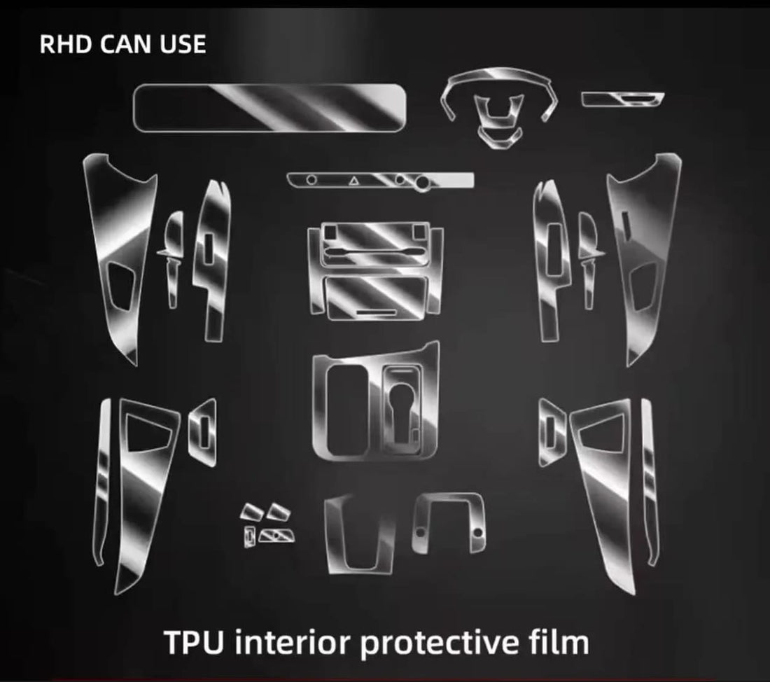 Kia Carnival 2020-2026 Premium TPU Interior PPF Protective Film – Scratch Resistant, Waterproof & Transparent