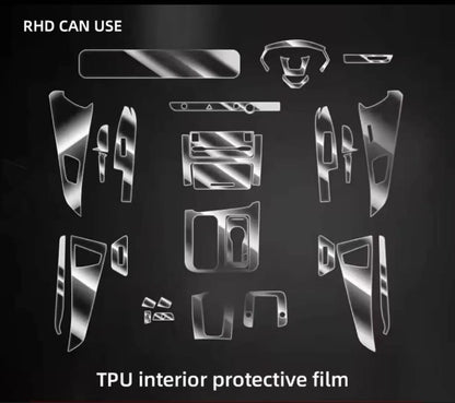 Kia Carnival 2020-2026 Premium TPU Interior PPF Protective Film – Scratch Resistant, Waterproof & Transparent