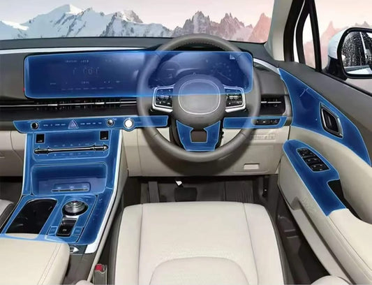 Kia Carnival 2020-2026 Premium TPU Interior PPF Protective Film – Scratch Resistant, Waterproof & Transparent