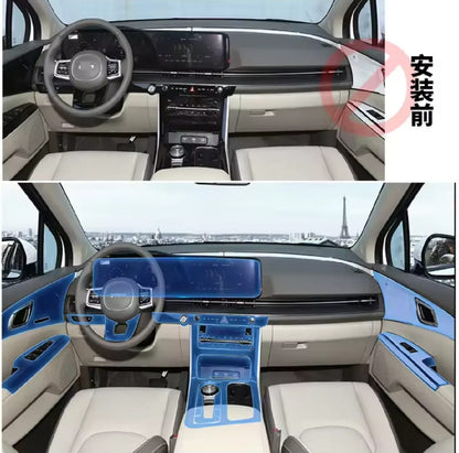 Kia Carnival 2020-2026 Premium TPU Interior PPF Protective Film – Scratch Resistant, Waterproof & Transparent