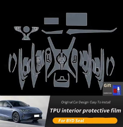 Byd Seal Premium TPU Interior PPF Protective Film – Scratch Resistant, Waterproof & Transparent