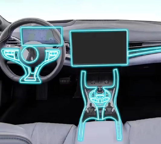 Byd Seal Premium TPU Interior PPF Protective Film – Scratch Resistant, Waterproof & Transparent