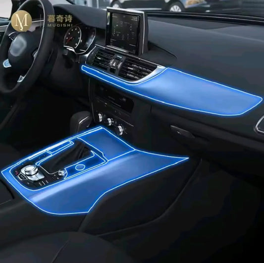Audi A6 Premium TPU Interior PPF Protective Film – Scratch Resistant, Waterproof & Transparent