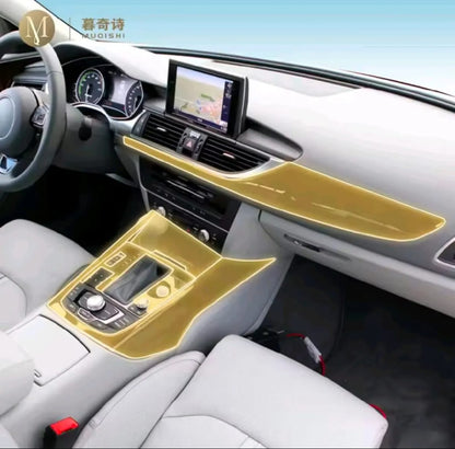 Audi A6 Premium TPU Interior PPF Protective Film – Scratch Resistant, Waterproof & Transparent