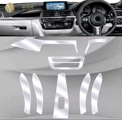BMW 3 Series Premium TPU Interior PPF Protective Film – Scratch Resistant, Waterproof & Transparent