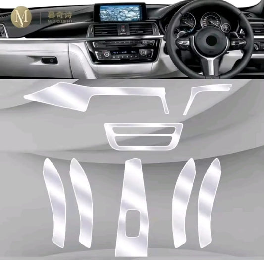BMW 3 Series Premium TPU Interior PPF Protective Film – Scratch Resistant, Waterproof & Transparent