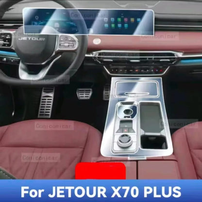 Jetour X70 Plus Premium TPU Interior PPF Protective Film – Scratch Resistant, Waterproof & Transparent