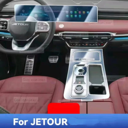 Jetour Dashing Premium TPU Interior PPF Protective Film – Scratch Resistant, Waterproof & Transparent