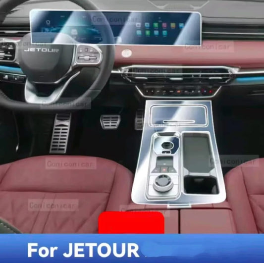 Jetour Dashing Premium TPU Interior PPF Protective Film – Scratch Resistant, Waterproof & Transparent