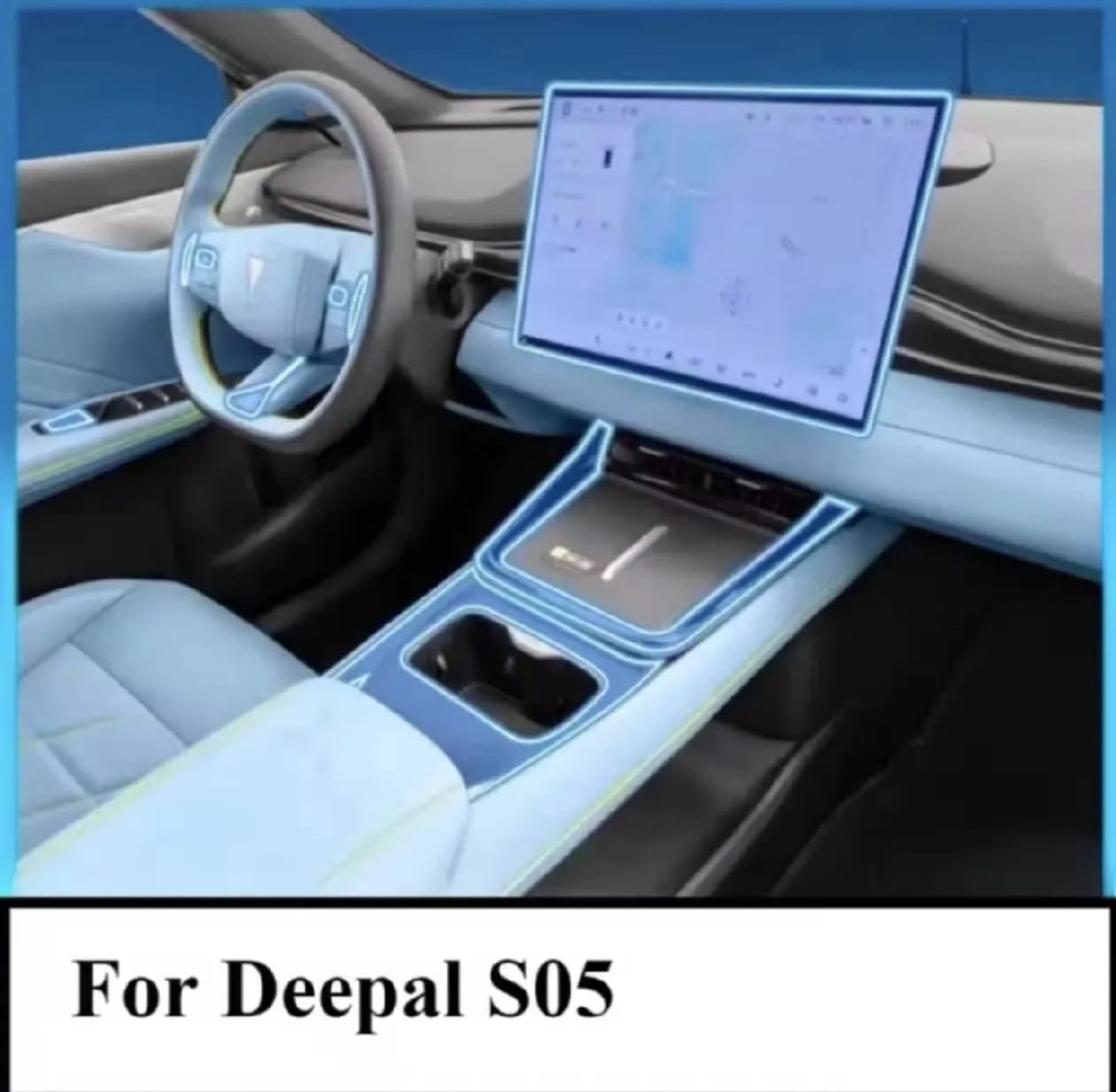 Deepal S05 Premium TPU Interior PPF Protective Film – Scratch Resistant, Waterproof & Transparent