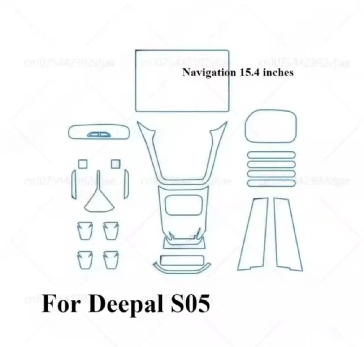 Deepal S05 Premium TPU Interior PPF Protective Film – Scratch Resistant, Waterproof & Transparent