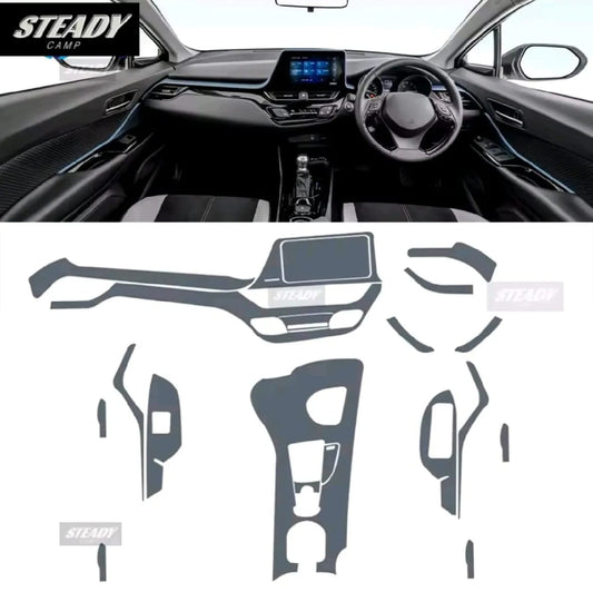 Toyota Chr Premium TPU Interior PPF Protective Film – Scratch Resistant, Waterproof & Transparent