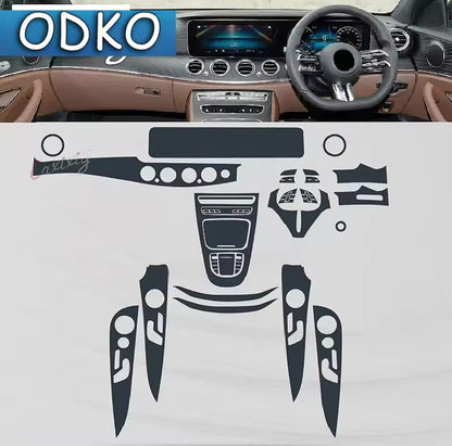 Mercedes E Class Premium TPU Interior PPF Protective Film – Scratch Resistant, Waterproof & Transparent
