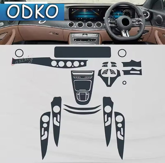 Mercedes E Class Premium TPU Interior PPF Protective Film – Scratch Resistant, Waterproof & Transparent