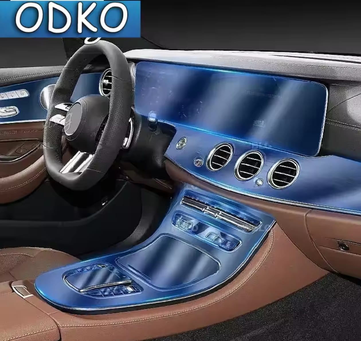 Mercedes E Class Premium TPU Interior PPF Protective Film – Scratch Resistant, Waterproof & Transparent