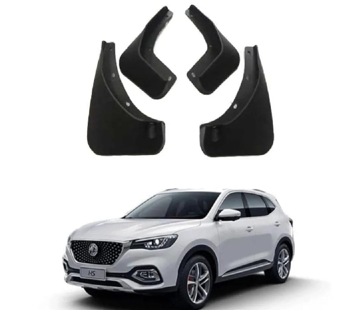 Mg Hs 2020-2026 Premium Imported Mud Flaps / Mudguards – 4 Pcs Set | Proper Fitting