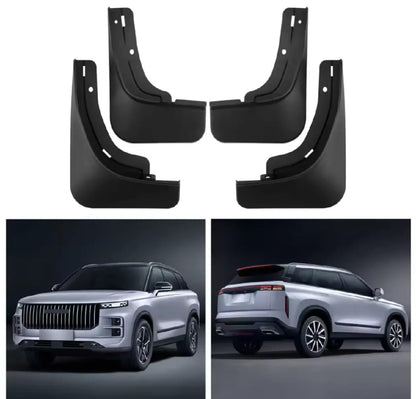 Jaecoo J7 Premium Imported Mud Flaps / Mudguards – 4 Pcs Set | Proper Fitting