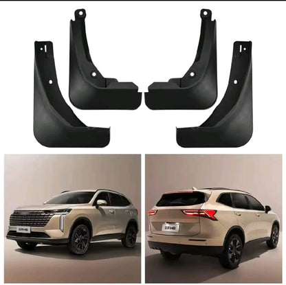 Haval H6 Facelift Premium Imported Mud Flaps / Mudguards – 4 Pcs Set | Proper Fitting