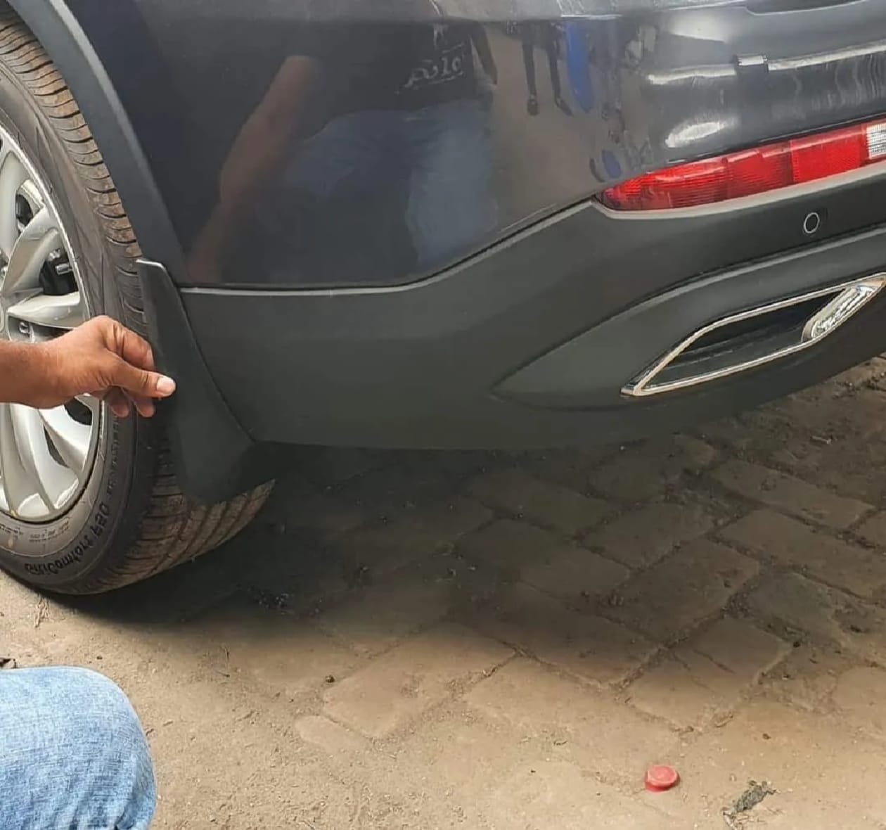 Changan Oshan X7 Premium Imported Mud Flaps / Mudguards – 4 Pcs Set | Proper Fitting