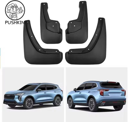 Haval Jolion Facelift Premium Imported Mud Flaps / Mudguards – 4 Pcs Set | Proper Fitting
